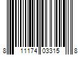 Barcode Image for UPC code 811174033158