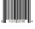 Barcode Image for UPC code 811213021504