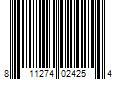 Barcode Image for UPC code 811274024254