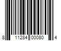 Barcode Image for UPC code 811284000804