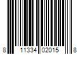 Barcode Image for UPC code 811334020158