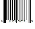 Barcode Image for UPC code 811353000285