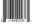 Barcode Image for UPC code 811369000361