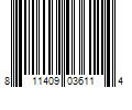 Barcode Image for UPC code 811409036114