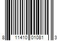 Barcode Image for UPC code 811410010813