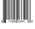 Barcode Image for UPC code 811425033418