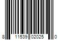 Barcode Image for UPC code 811539020250