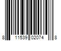 Barcode Image for UPC code 811539020748