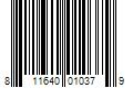 Barcode Image for UPC code 811640010379