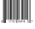 Barcode Image for UPC code 811721034157