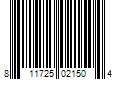 Barcode Image for UPC code 811725021504