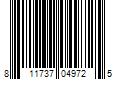 Barcode Image for UPC code 811737049725