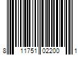 Barcode Image for UPC code 811751022001