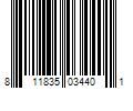 Barcode Image for UPC code 811835034401