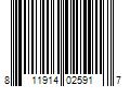 Barcode Image for UPC code 811914025917