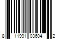 Barcode Image for UPC code 811991036042