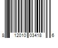 Barcode Image for UPC code 812010034186