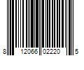 Barcode Image for UPC code 812066022205