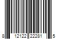 Barcode Image for UPC code 812122222815