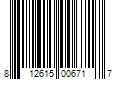 Barcode Image for UPC code 812615006717