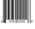 Barcode Image for UPC code 813039020006