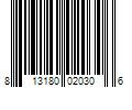 Barcode Image for UPC code 813180020306