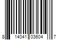 Barcode Image for UPC code 814041036047