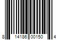 Barcode Image for UPC code 814186001504