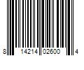 Barcode Image for UPC code 814214026004