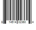 Barcode Image for UPC code 814514023604