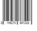 Barcode Image for UPC code 8145270867228