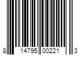 Barcode Image for UPC code 814795002213