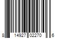 Barcode Image for UPC code 814927022706