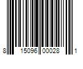 Barcode Image for UPC code 815096000281