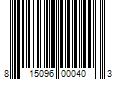 Barcode Image for UPC code 815096000403