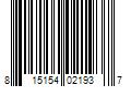 Barcode Image for UPC code 815154021937