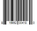 Barcode Image for UPC code 815652004180