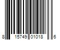 Barcode Image for UPC code 815749010186