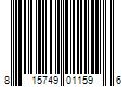 Barcode Image for UPC code 815749011596