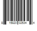 Barcode Image for UPC code 815820025344