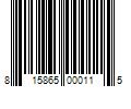 Barcode Image for UPC code 815865000115