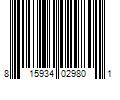 Barcode Image for UPC code 815934029801