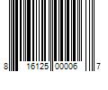 Barcode Image for UPC code 816125000067