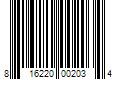 Barcode Image for UPC code 816220002034