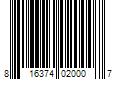 Barcode Image for UPC code 816374020007