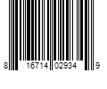 Barcode Image for UPC code 816714029349