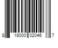 Barcode Image for UPC code 818000020467