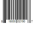 Barcode Image for UPC code 818000021907