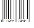 Barcode Image for UPC code 8180614708034