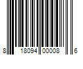 Barcode Image for UPC code 818094000086